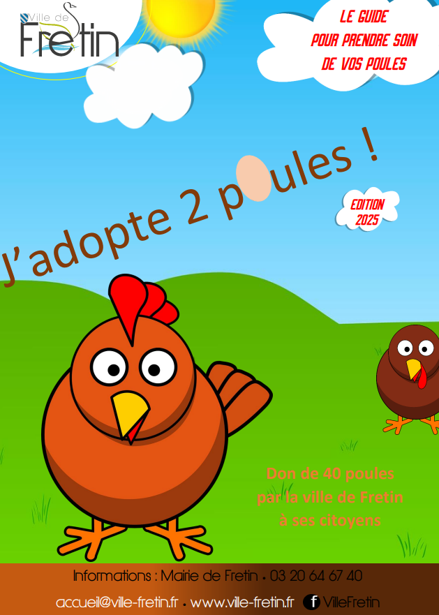 J'adopte 2 poules